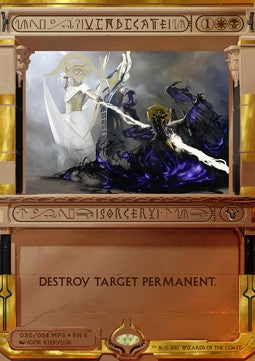 Vindicate⁣ - Amonkhet Invocations⁣ (Masterpiece)⁣ [30]