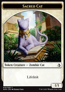 Sacred Cat Token⁣ - Amonkhet⁣ (Token)