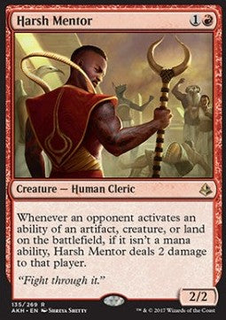 Harsh Mentor⁣ - Amonkhet⁣ (Rare)⁣ [135]