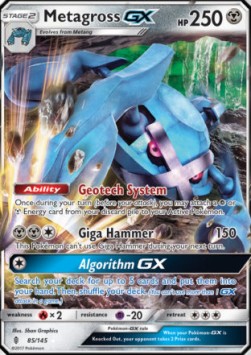 Metagross GX⁣ - Guardians Rising⁣ (Ultra Rare)⁣ [85]