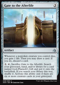 Gate to the Afterlife⁣ - Amonkhet⁣ (Uncommon)⁣ [228]
