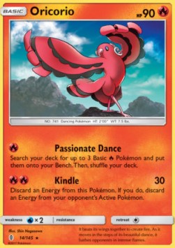 Oricorio⁣ - Guardians Rising⁣ (Rare)⁣ [14]