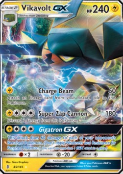 Vikavolt GX⁣ - Guardians Rising⁣ (Ultra Rare)⁣ [45]