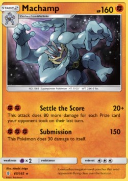Machamp⁣ - Guardians Rising⁣ (Holo Rare)⁣ [65]