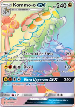 Kommo-o GX⁣ - Guardians Rising⁣ (Secret Rare)⁣ [159]