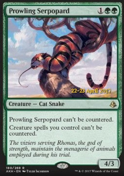 Prowling Serpopard⁣ - Amonkhet: Promos⁣ (Rare)⁣ [180]