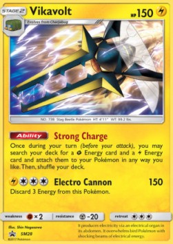 Vikavolt⁣ - SM Black Star Promos⁣ (Promo)⁣ [28]
