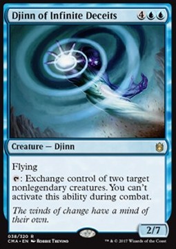 Djinn of Infinite Deceits - Commander Anthology (Rare) [CMA-38]