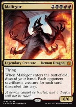 Malfegor⁣ - Commander Anthology⁣ (Mythic)⁣ [184]
