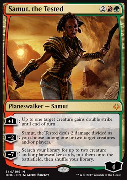 Samut, the Tested⁣ - Hour of Devastation⁣ (Mythic)⁣ [144]