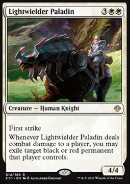 Lightwielder Paladin⁣ - Archenemy: Nicol Bolas⁣ (Rare)⁣ [14]
