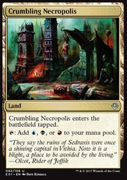 Crumbling Necropolis⁣ - Archenemy: Nicol Bolas⁣ (Uncommon)⁣ [92]