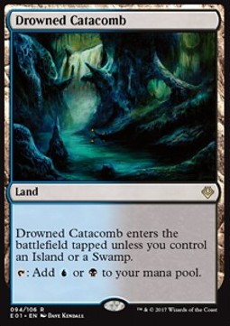 Drowned Catacomb⁣ - Archenemy: Nicol Bolas⁣ (Rare)⁣ [94]
