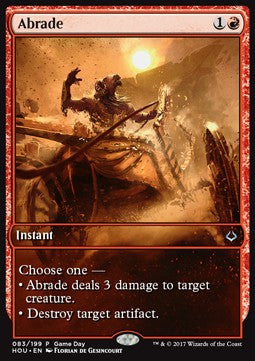 Abrade⁣ - Game Day Set Promos⁣ (Uncommon)⁣ [83]