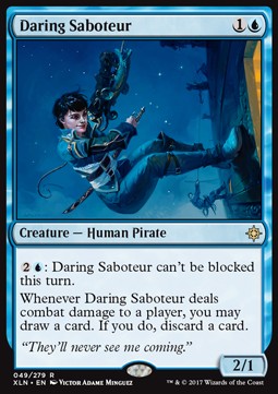 Daring Saboteur⁣ - Ixalan⁣ (Rare)⁣ [49]