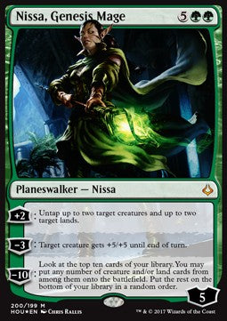 Nissa, Genesis Mage⁣ - Hour of Devastation⁣ (Mythic)⁣ [200]