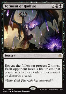 Torment of Hailfire⁣ - Hour of Devastation⁣ (Rare)⁣ [77]