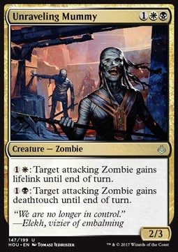 Unraveling Mummy⁣ - Hour of Devastation⁣ (Uncommon)⁣ [147]