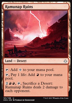 Ramunap Ruins⁣ - Hour of Devastation⁣ (Uncommon)⁣ [181]