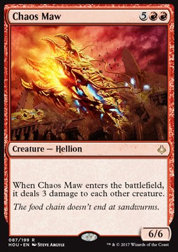 Chaos Maw⁣ - Hour of Devastation⁣ (Rare)⁣ [87]