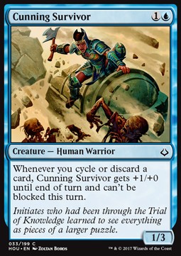 Cunning Survivor⁣ - Hour of Devastation⁣ (Common)⁣ [33]