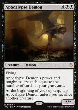 Apocalypse Demon - Hour of Devastation (Rare) [HOU-58]