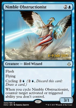 Nimble Obstructionist⁣ - Hour of Devastation: Promos⁣ (Rare)⁣ [40]