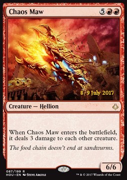 Chaos Maw⁣ - Hour of Devastation: Promos⁣ (Rare)⁣ [87]