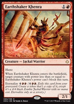 Earthshaker Khenra⁣ - Hour of Devastation: Promos⁣ (Rare)⁣ [90]