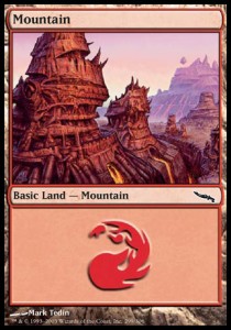 Mountain (V.1)⁣ - Mirrodin⁣ (Land)⁣ [299]
