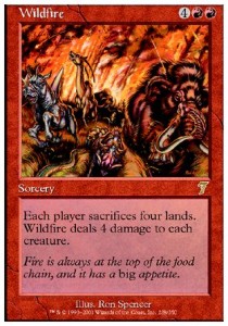 Wildfire⁣ - Seventh Edition⁣ (Rare)⁣ [228]