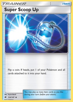 Super Scoop Up⁣ - Burning Shadows⁣ (Uncommon)⁣ [124]