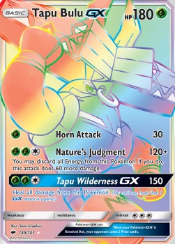 Tapu Bulu GX⁣ - Burning Shadows⁣ (Secret Rare)⁣ [149]