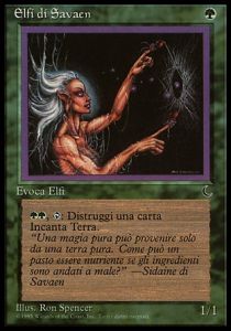 Savaen Elves⁣ - The Dark Italian⁣ (Common)