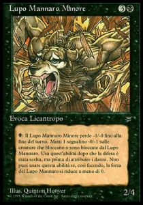 Lesser Werewolf⁣ - Legends Italian⁣ (Uncommon)