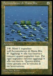 Blue Mana Battery⁣ - Legends Italian⁣ (Uncommon)