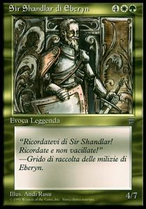 Sir Shandlar of Eberyn⁣ - Legends Italian⁣ (Uncommon)