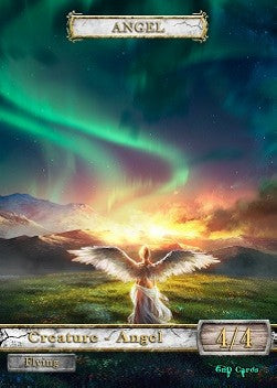 Angel Token (White 4/4) (V.16)⁣ - GnD Cards⁣ (Token)