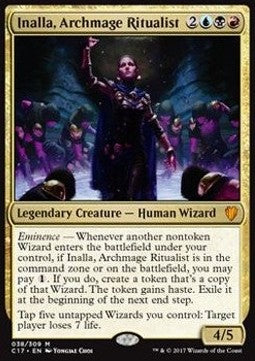 Inalla, Archmage Ritualist (V.1)⁣ - Commander 2017⁣ (Mythic)⁣ [38]