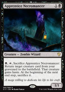 Apprentice Necromancer⁣ - Commander 2017⁣ (Rare)⁣ [97]