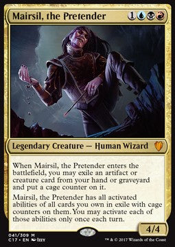 Mairsil, the Pretender⁣ - Commander 2017⁣ (Mythic)⁣ [41]