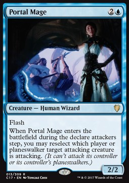 Portal Mage⁣ - Commander 2017⁣ (Rare)⁣ [13]