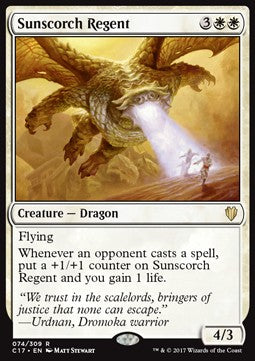 Sunscorch Regent⁣ - Commander 2017⁣ (Rare)⁣ [74]