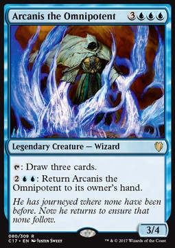 Arcanis the Omnipotent⁣ - Commander 2017⁣ (Rare)⁣ [80]