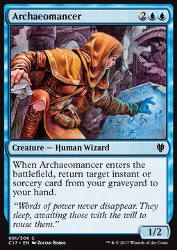 Archaeomancer⁣ - Commander 2017⁣ (Common)⁣ [81]