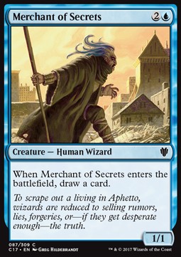 Merchant of Secrets⁣ - Commander 2017⁣ (Common)⁣ [87]