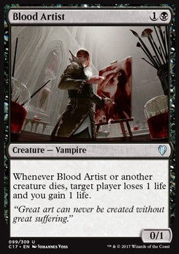 Blood Artist⁣ - Commander 2017⁣ (Uncommon)⁣ [99]