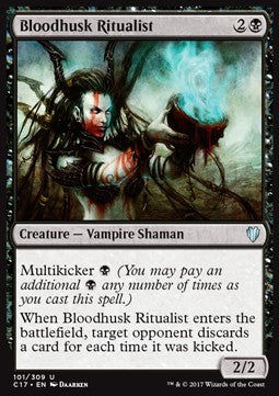 Bloodhusk Ritualist⁣ - Commander 2017⁣ (Uncommon)⁣ [101]
