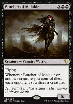 Butcher of Malakir⁣ - Commander 2017⁣ (Rare)⁣ [103]