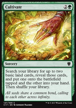 Cultivate⁣ - Commander 2017⁣ (Common)⁣ [147]